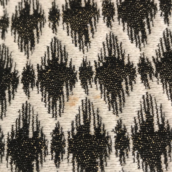 Loft Straight Skirt with Metallic Accent - Picture 8 of 9